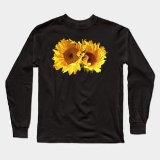 Sunflowers - Naturally Blonde Sunflowers Long Sleeve T-Shirt